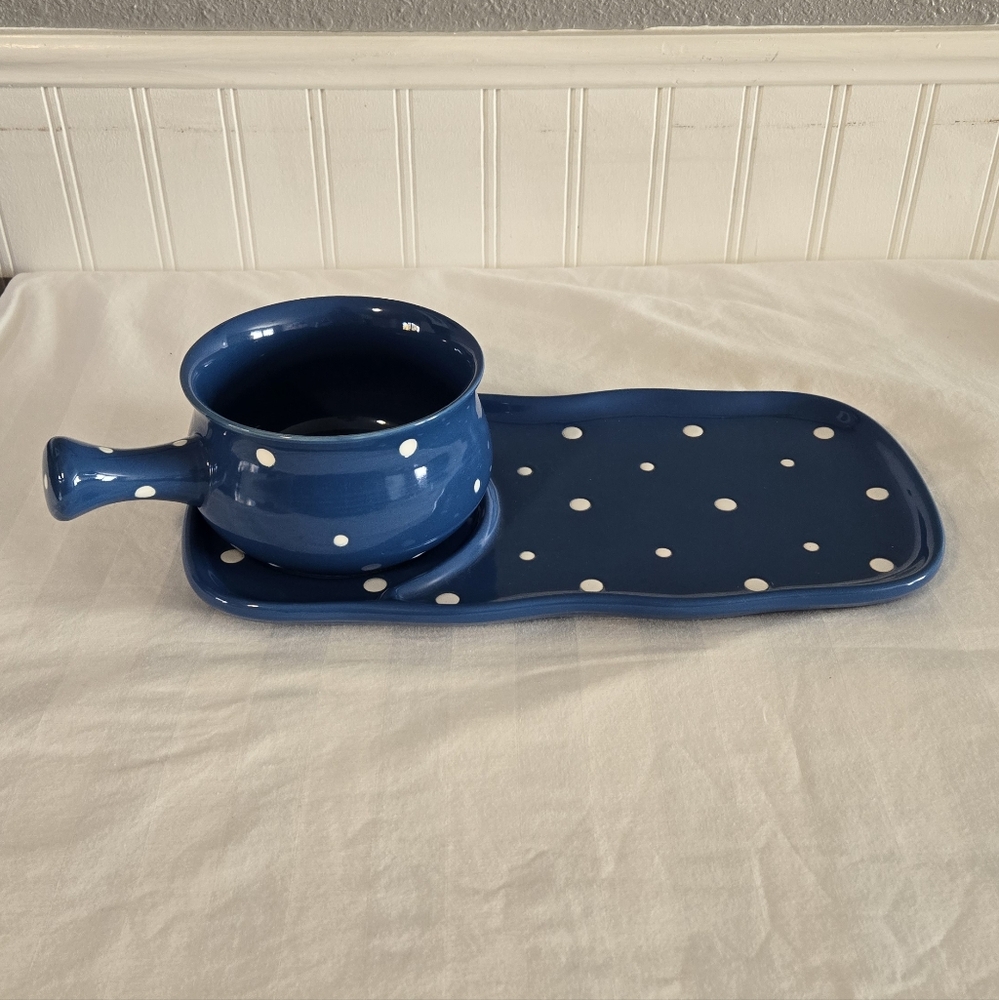 Temp-tations Presentable Ovenware Soup Bowl & Plate Set